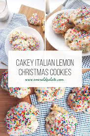 Italian cookies aka italian wedding cookies are soft cookies dipped in a creamy glaze, then topped with colorful sprinkles italian christmas cookies. My Aunt S Famous Italian Decorated Lemon Drop Cookies Recipe