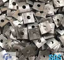[Hot Item] Steel Sheet Hot Galvanized Steel Plate Punching Parts Mine Plate  Stamping Parts