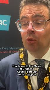 Thank you to the Mayor Of Bridgend County Borough for his support., #wales  #bbc #filmmaking #mayor