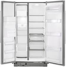 Learn the most common reasons for refrigerator dispenser issues and how to resolve . Maytag Msf25d4mdm 25 0 Cu Ft Side By Side Refrigerator With 4 Adjustable Spill Proof Glass Shelves Adjustable Gallon Door Storage Humidity Controlled Freshlock Crispers Freshflow Produce Preserver Energy Star And External Ice Water Dispenser