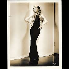 Joan Crawford robe d'Adrian ailing pour