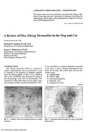 Flea allergy dermatitis (fad) is one of the most common skin conditions found in dogs and cats. Pdf A Review Of Flea Allergy Dermatitis In The Dog And Cat