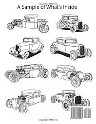 Classic cars to color of chevrolet chevy nova ss, and the '56 chevy. Hot Rods Adult Coloring Book Biggio Jordan 9781534622401 Amazon Com Books