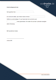 Ich möchte sie bitte, mein fehlen zu entschuldigen. Entschuldigung Schule