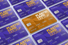 Download Plastic Card Mockup Set 21 Styles In Stationery Mockups On Yellow Images Creative Store PSD Mockup Templates