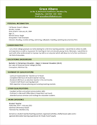 How to write a resume for a fresh college graduate? Sample Resume Format For Fresh Graduates Two Page Format Jobstreet Philippines
