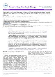 Pdf Comparison Of Risperidone And Melatonin Effects In Methylphenidate Treated Children With Attention Deficit Hyperactivity Disorder For Treatment Of Sleep Disorders