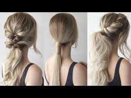 We Ve Rounded Up Prom Hairstyles You Can Do Yourself No Matter Your Hair Type Or Length Hair Styles Ponytail Hairstyles Tutorial Cute Ponytail Hairstyles