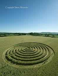 Sunnyside Nr Redlynch Somerset 22nd June 2015 Temporary Temples Crop Circles Somerset Sunnyside