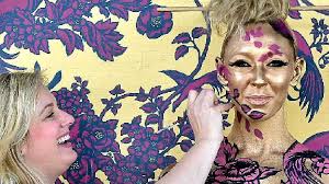 Emma Hacks the perfect blend of body art