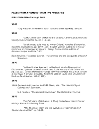 Bulliet, richard w., the camel and the wheel, necmettin erbakan üniversitesi i̇lahiyat fakültesi dergisi, 2002, volume. Doc Pages From A Memoir What I Ve Published Richard Bulliet Academia Edu