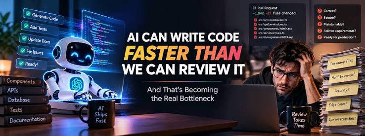 85% of Developers Say the Real AI Coding Bottleneck Isn't Writing Code Anymore — It's Reviewing It