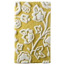 Shop mats & rugs from a great range and pricing at target australia. Yellow And White Floral Bath Mat Target Floral Bath Rugs Bath Rug Yellow Bathroom Rugs
