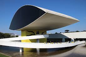 The location opened in 1996, the museum of contemporary art in niteroi is one of the smaller, but no less intriguing buildings designed. Museu Oscar Niemeyer 6th Curitiba Biennial 2011