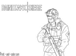 Rainbow Six Siege Coloring Pages To Print Coloring Pages Colouring Pages