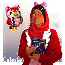 OC] I drew Human Celeste! : rAnimalCrossing