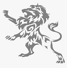 Large tribal lion tattoo ( just over 2.5 inches ) these temporary tattoos are printed on silhouette brand paper with hp inks. Transparent Leo The Lion Clipart Lion Tribal Tattoo Design Hd Png Download Kindpng