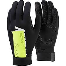 Nike Air Hyperwarm Academy Fieldplayer Gloves Black Volt