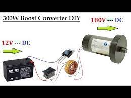 12v Ups Battery To 180v Dc Converter For Dc Motor Upto 300w Dc To Dc Voltage Boost Circuit Youtu Free Energy Generator Free Energy Projects Ups Battery