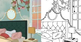Such pages can be employed to make your own coloring book for your children. 8 Free Adult Coloring Pages Inspired From Modern Interior Design