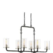 iron black and brushed nickel accents