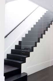 Modern Stair Glass Railing Modern Closet Under Stairs By June Eight Studio Modern Staircase Modern Stairs Glass Stairs
