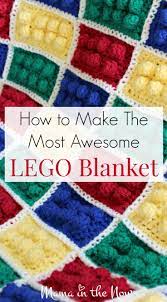This blanket is so so super cute! How To Make The Most Awesome Lego Blanket
