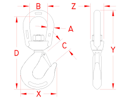 You'll receive email and feed alerts when new items arrive. Heavy Duty Swivel Eye Hook Suncor Stainless