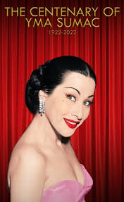 The new front page of Yma Sumac's official website. ©Damon Devine