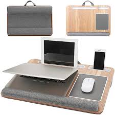 Lap Desk Laptop Stand Bedtray In 2020 Lap Desk Memory Foam Pillow Laptop Stand