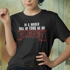 In A World Full Of Tens Be An Eleven Shirt A Tim Burton Film Tank Top Ninja Cosmico High Waisted Trousers Shirt Print Design Printed Pants Style