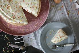 Engelskuchen Mit Frischkase Topping Rezept Kuchen Und Torten Kuchen Frischkase Topping