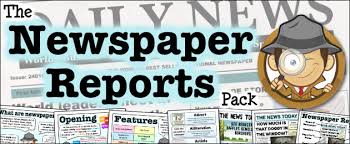 Newspaper article examples ks2 (page 1) persuasive newspaper articles examples ks2 eyfs ks1 ks2 newspapers these pictures of this page are about writing a newspaper report ks2 (planning and resources) this lesson pack is designed to help ks2 pupils learn more about how to write a. Newspaper Reports Pack 200 Primary Resources For Teachers