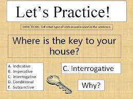 Second person imperative exercises pdf take it. Verbs Have Moods Too Indicative Imperative Interrogative Subjunctive