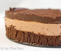 You don't have to miss dessert just because you are eating low carb! Keto Chocolate Cheesecake No Bake Low Carb Easy Joy Filled Eats