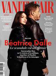 Quand le duo de choc monte. Vanity Fair France August 2019 Cover Beatrice Dalle Joey Starr Vanity Fair France