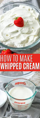 This whipped cream frosting recipe is for you! How To Make Whipped Cream 3 Ingredients Spend With Pennies