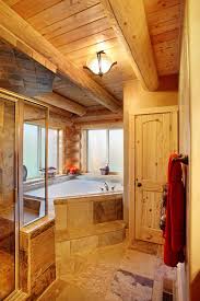 Simple diy bathroom ideas such as this one add extra storage for one of the smallest but most used rooms in your home. Interiors Yellowstone Log Homes