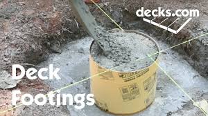 Deck Footings Foundations And Piers Decks Com