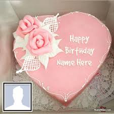 Romantic Birthday Cake For Wife With Name Make Romantic Birthday Images For Lover With Name Happy Birthday Cake Photo Happy Birthday Daughter Happy Birthday Honey