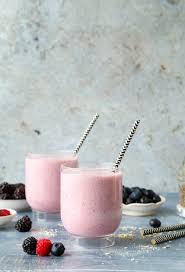 A healthy and yummy breakfast recipe for the whole family. Healthy Berry Breakfast Smoothie Little Sunny Kitchen