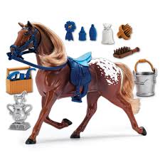 Blue Ribbon Champions Deluxe Horse Appaloosa Toy Horse Toys For Girls Toy Horse Appaloosa Horses