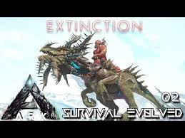 For game bugs as this is, visiting the official ark support forum would be a better place to report the issue. Ark Extinction New Dino Velonasaur Tame Ark Survival Evolved E02 Youtube Ark Survival Evolved Extinction Ark