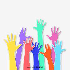 Creative Color Hands Up Hand Clipart Raise Hands Originality Png Transparent Clipart Image And Psd File For Free Download Creative Colour Clip Art Hand Clipart