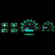 Dash Instrument Cluster Gauge Green Led Light Kit Fits 92 96 Ford F150 F250 F350 Ebay