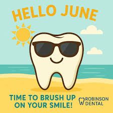 🌞 Hello, June! Summer smiles are our favorite kind 😁 Make sure you're  up-to-date