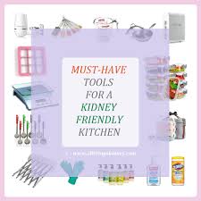 Aug 10, 2020 · kidney stones are made of minerals normally found in your pee, like calcium, oxalate, and phosphorus,. Kidney Friendly Kitchen The Must Have Tools By Team Atk