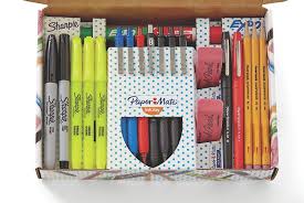 Newell Writing Essentials Kit Sharpie Markers Highlighters Paper Mate Pens Expo Dry Erase More 20 Count Office Products Ba School Supplies Sharpie Markers School Supplies For Teachers