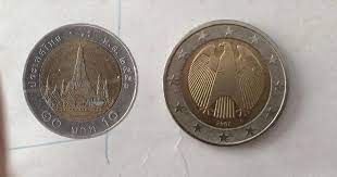 The page provides the exchange rate of 34.99 euro (eur) to thai baht (thb), sale and conversion rate. Thailandische Baht Als Falsche 2 Euro Munzen Im Umlauf Munchen Tv