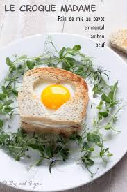 Croque Madame Maison Pour La Fete Des Meres Croque Madame Cuisine Exotique Recette Croque Madame